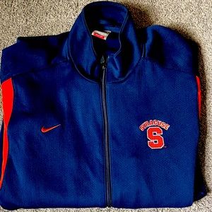 Syracuse Nike track jacket